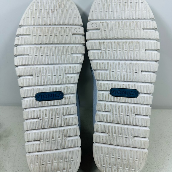 Vionic Uptown Penny Loafers Women 11 Blue Suede Slip On Casual Shoes - Picture 7 of 8